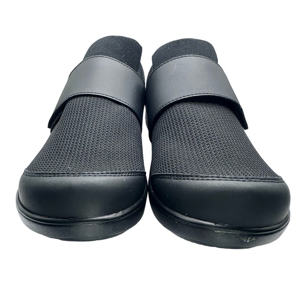 Traq by Alegria | Women | Qwik Black Comfort Slip-On Shoes | Size EU 43 US 12 - Picture 4 of 13